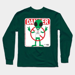 DANGER Area 52 Pine Bush NY Long Sleeve T-Shirt